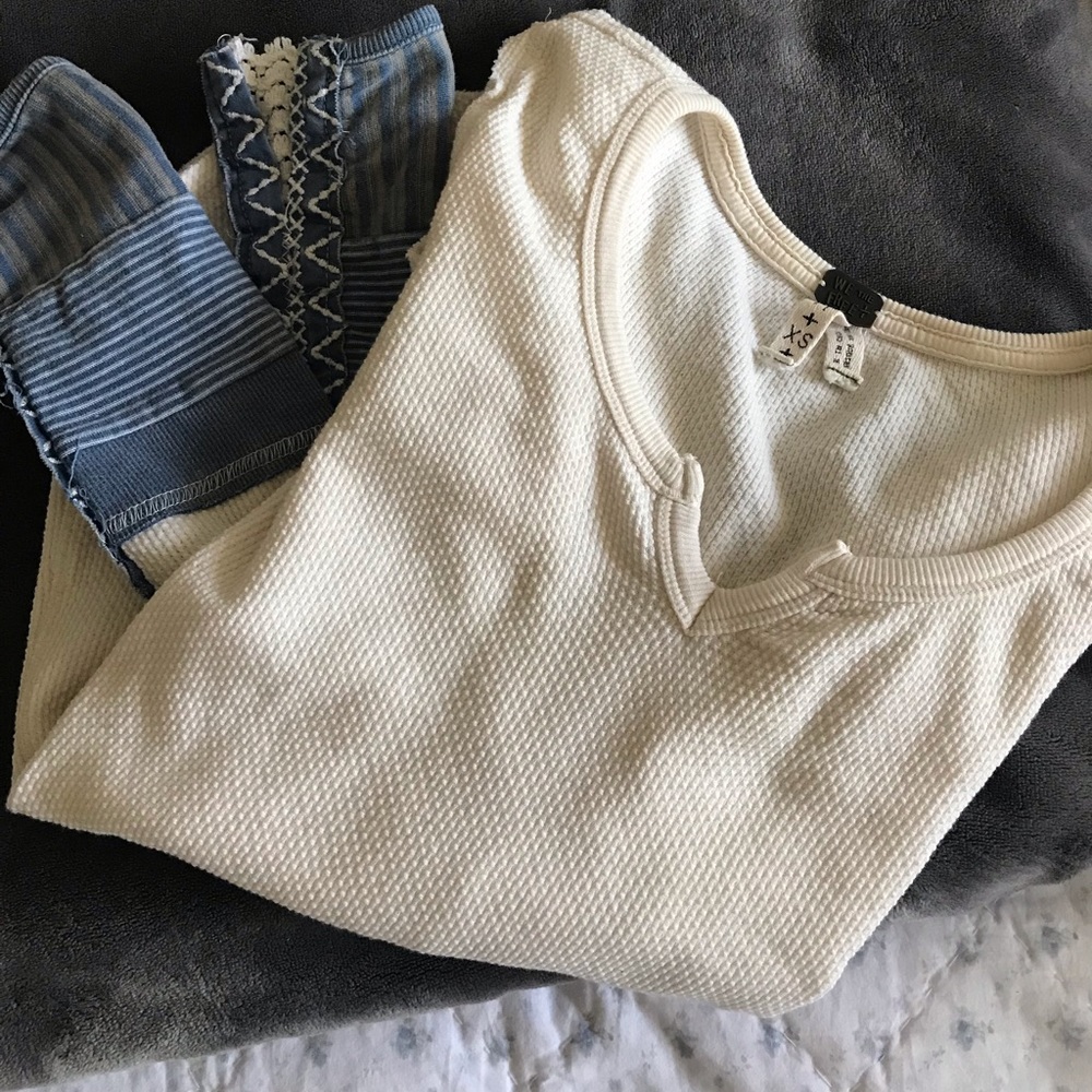Free people knit long sleeve